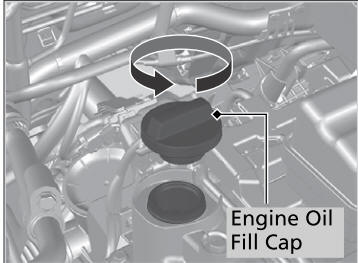 Honda CR-V. Adding Engine Oil