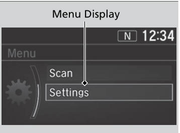 Honda CR-V. Audio System Basic Operation