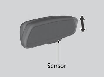 Honda CR-V. Automatic Dimming Rearview Mirror*