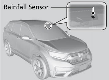 Honda CR-V. Automatic Intermittent Wipers*