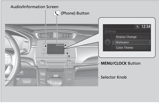 Honda CR-V. Customized Features