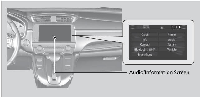 Honda CR-V. Customized Features