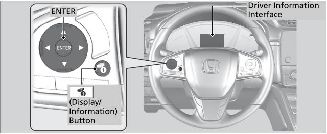 Honda CR-V. Driver Attention Monitor