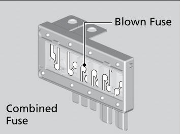 Honda CR-V. Inspecting and Changing Fuses