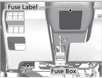 Honda CR-V. Interior Fuse Box