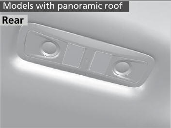 Honda CR-V. Interior Light Switches