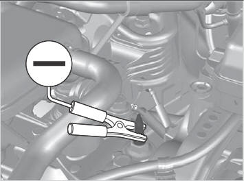 Honda CR-V. Jump Starting Procedure