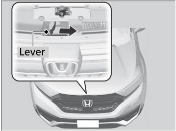 Honda CR-V. Maintenance Items Under the Hood