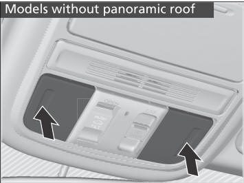 Honda CR-V. Map Lights