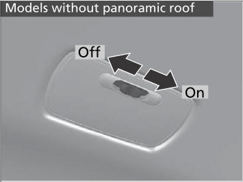 Honda CR-V. Map Lights