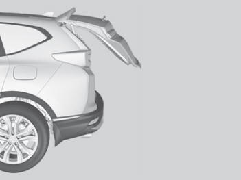 Honda CR-V. Programming Tailgate Position