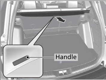 Honda CR-V. Rear Cargo Cover*