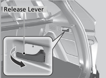 Honda CR-V. Rear Seats