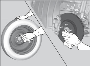 Honda CR-V. Replacing the Flat Tire