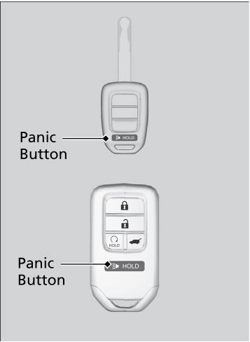 Honda CR-V. Security System Alarm*