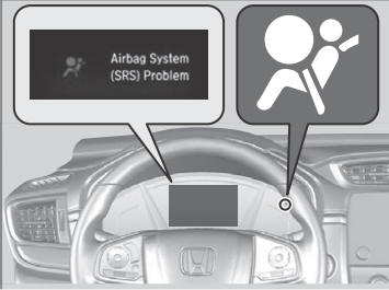 Honda CR-V. Supplemental Restraint System (SRS) Indicator