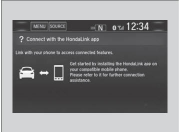 Honda CR-V. To Set Up to Connect HondaLink® Service