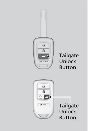 Honda CR-V. Using the Remote Transmitter*