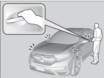 Honda CR-V. Using the Smart Entry with Push Button Start System*