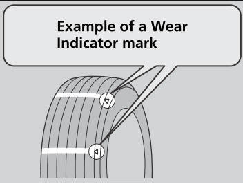 Honda CR-V. Wear Indicators