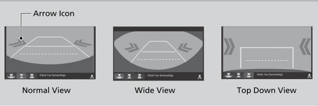 Honda CR-V. When the System Detects a Vehicle